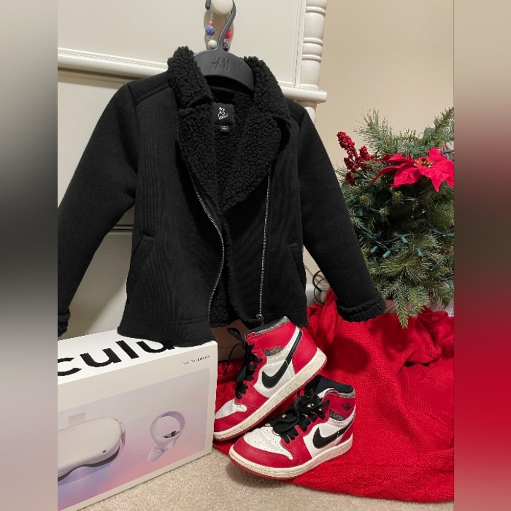 Black Wool Coat sz 4T